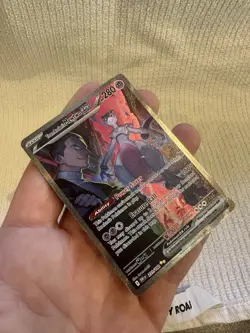 Pokemon TCG Team Rocket's Mewtwo ex 231/182 SV08 Holo FA - Image 3