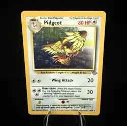 Wizards of the Coast Pokemon TCG Jungle Pidgeot 08/64 Holo Rare 1999 EN - Image 1