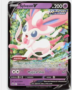 Sylveon V SWSH202 Holo Promo Sword & Shield Promo Pokemon Near Mint - Image 1