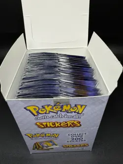Pokemon Stickers Series 1 One Box Artbox 30 Sealed Packs 1999 Vintage New! Open! - Image 5