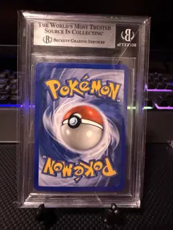 Pokemon TCG Raikou Gold Star Card 114/115 EX Unseen Forces Beckett BGS 8 - Image 2
