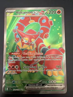 Volcanion ex - 171/159 Journey Together (Pokemon) Full Art Ultra Rare NM - Image 1