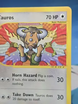 Tauros 133/165 Common Expedition Base Set Pokemon Cards - Image 3