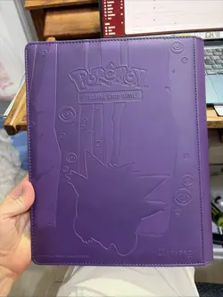 Elite Gengar 9-Pocket Zippered PRO Binder for Pokemon Holds 360 cards - Image 4
