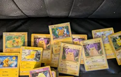Lot Of Approximately 210 Assorted Pokemon Base W 11 Pikachu Etc Lots Of 20th C - Image 2