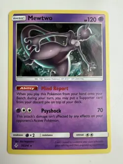 Pokemon TCG - Mewtwo 75/214 Cosmo Holo Costco Canada - Unbroken Bonds - Image 1