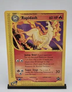 Rapidash NM LP WOTC Black Star Promo 51 Pokemon Vintage Near Mint - Image 1