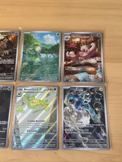 Pokemon TCG Black Bolt White Flare Lot Of 6 Cards / Full Art IR Promo Deerling - Image 3