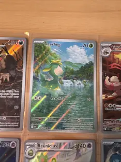 Pokemon TCG Black Bolt White Flare Lot Of 6 Cards / Full Art IR Promo Deerling - Image 5