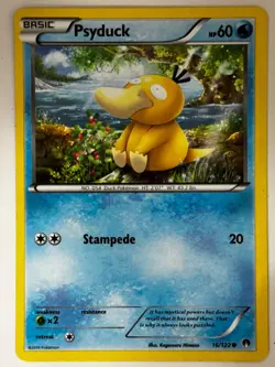 Psyduck 16/122 Common BREAKpoint Pokemon Near Mint - Image 1