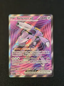 Pokemon Genesect EX 161/086 Black Bolt Ultra Rare - Image 1