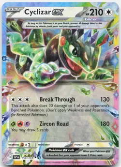 Cyclizar ex 159/191 Double Rare Surging Sparks Pokemon Near Mint - Image 1