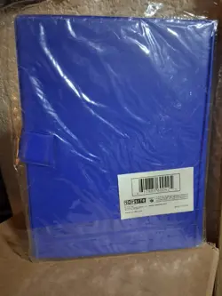Vintage 1999 Authentic Blue Charmander Pokemon 4-Pocket Card Binder Book Album - Image 2