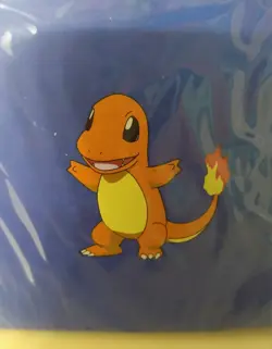Vintage 1999 Authentic Blue Charmander Pokemon 4-Pocket Card Binder Book Album - Image 4