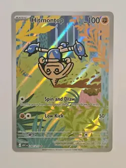 Hitmontop 240/217 Illustration Rare Ascended Heroes Pokemon Near Mint - Image 1