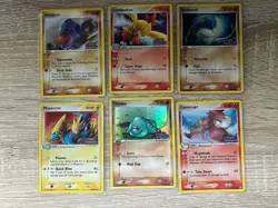 Pokemon 2006 EX Holon Phantoms Stamped Reverse Holo Lot (6 Cards) - Image 1