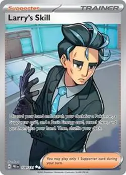 Pokemon Larry's Skill [SV: Prismatic Evolutions - 139/131]Holofoil NM Ultra Rare - Image 1