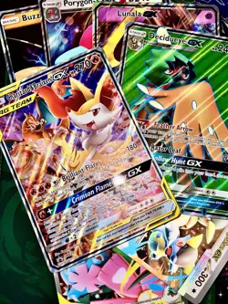 JUMBO Pokemon TCG Charizard & Braixen GX PLUS Jumbo Card Lot | GREAT VALUE - Image 1
