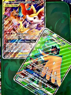 JUMBO Pokemon TCG Charizard & Braixen GX PLUS Jumbo Card Lot | GREAT VALUE - Image 2