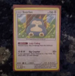 Snorlax 158/214 SM Unbroken Bonds Holo Rare Pokemon TCG Card EN 150HP - Image 1