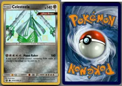 2019 Pokemon, Hidden Fates Shiny Vault, #SV32/SV94 Celesteela, Holo Rare - Image 1