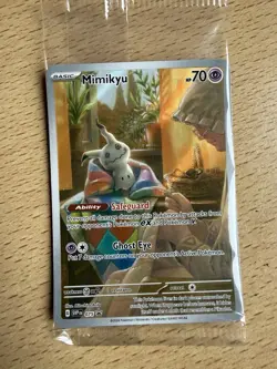 Pokemon TCG Mimikyu 075 SV Scarlet & Violet Promo Cards Holo Promo EN 2024 - Image 1