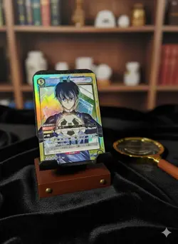 ISAGI YOICHI SR Foil! Union Arena Blue Lock UA12BT/BLK-1-004 Super Rare MINT! - Image 1