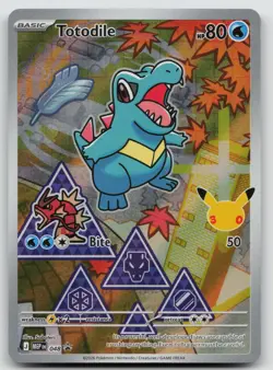 Totodile 048 ME: Mega Evolution Promo Pokemon Holo NM - Image 1