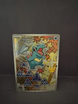Pokemon TCG Totodile 048 Black Star Promo First Partners Collection Series 2 NM - Image 1
