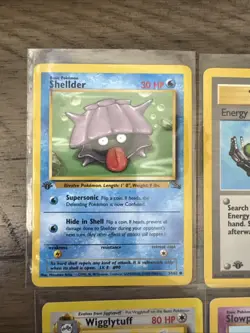 Vintage Pokemon TCG Lots 6 WOTC era cards: First Edition Jungle / Fossil Eevee - Image 2