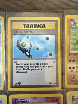 Vintage Pokemon TCG Lots 6 WOTC era cards: First Edition Jungle / Fossil Eevee - Image 3