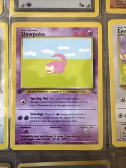 Vintage Pokemon TCG Lots 6 WOTC era cards: First Edition Jungle / Fossil Eevee - Image 5