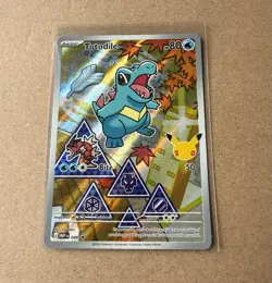 Pokemon TCG Totodile 048 Black Star Promo First Partners Collection Series 2 NM - Image 1