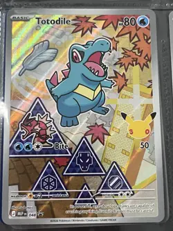 Pokemon TCG Totodile 048 First Partner S2 Promo - Image 1