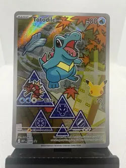 Nintendo Pokemon TCG Totodile Promo 048 Holo English 2026 Pokemon Promos - Image 1