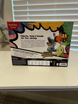 Pokemon TCG Ascended Heroes Deluxe Pin Collection Promo Chikorita Tepig Totodile - Image 2