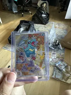 Pokemon tcg Totodile 048 Promo First Partner Illustration Series 2 #2 - Image 1