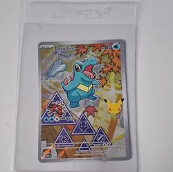 Nintendo Pokemon TCG Totodile #048 Mega Evolution Promo Holo 80 HP English - Image 1