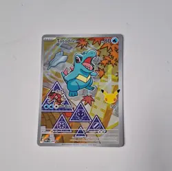 Nintendo Pokemon TCG Totodile #048 Mega Evolution Promo Holo 80 HP English - Image 3