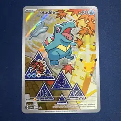 Totodile MEP048 First Partner Promo Near Mint Pokemon TCG - Image 1