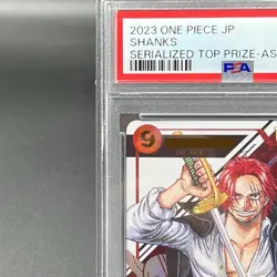 PSA10 Shanks Flagship Battle Prize For Asia ONE PIECE Card Japanese Serial - Image 2