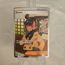 Pokemon TCG - Emma 107/086 Me04: Chaos Rising Holo - Full Art Double Rare - NM - Image 1