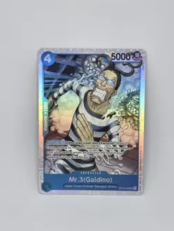 Mr 3 Galdino SR Foil OP16-056 The Time of Battle One Piece TCG English NM - Image 1