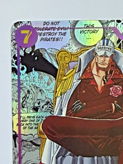 Bandai One Piece Card Game Sakazuki OP16-065 Manga Alt Art Holo English - Image 2