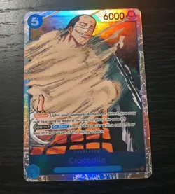 One Piece CCG Crocodile Starter Deck SR Holo Card ST03-003 NM - Image 1