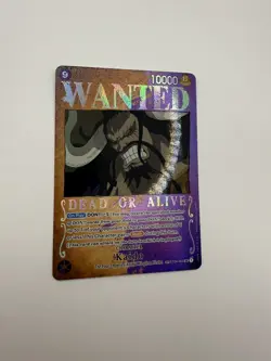 One Piece TCG ST04-003 Kaido Wanted Poster – Pillars of Strength SP – English - Image 2
