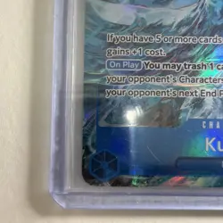 One Piece CCG Kuzan Character Alt Art Foil Legacy Master Rare OP12-043 EN - Image 5