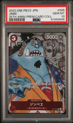 Jinbe - ST01-005 (Alternate Art) ST01-005 One Piece Promotion Cards Foil - Image 1