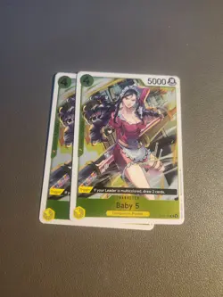 2x Baby 5 R OP12-112 One Piece TCG Pack Fresh NM Canadian Seller! - Image 1