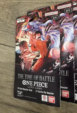 One piece OP-16 The Time Of Battle Booster Pack Sleeves English Lot of 24 - Image 2